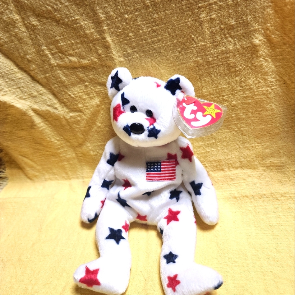 Ty Beanie Baby Glory the Bear.